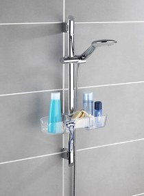 Półka łazienkowa pod prysznic CADDY Premium montowana na drążku prysznica, WENKO