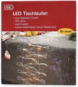 Bieżnik świąteczny 50 diod LED