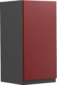 Szafka ścienna czerwony 30x31x60 r-line