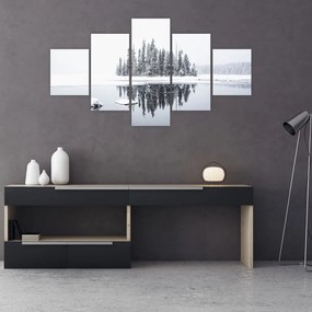 Obraz - Było biało (125x70 cm)