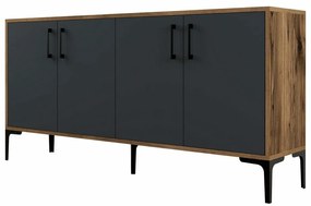 Szafka Kieve Walnut and Anthracite