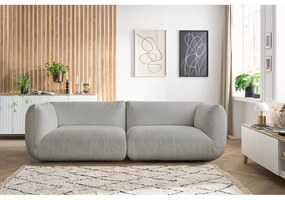 Beżowa sztruksowa sofa 260 cm Lecomte – Bobochic Paris