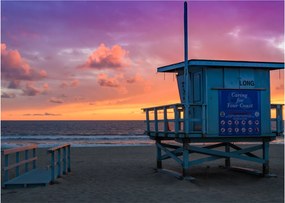 Obraz z plaży Santa Monica (70x50 cm)
