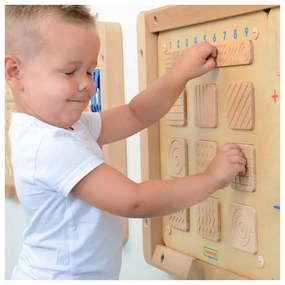 Masterkidz sensoryczna tablica ścienna rozpoznawanie faktury powierzchni