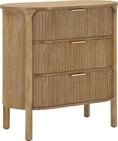 Komoda z Szufladami VKH753, Brązowy, 80,5x47x82 cm, Kendra Home