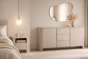 Szafka nocna Sorrenti 58 cm - kaszmir