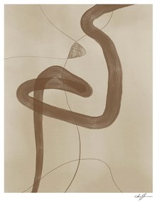 Plakat 70x100 cm Two ways – Anna Johansson – The Poster Club