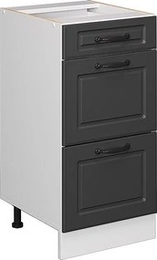 Szafka dolna do kuchni antracytowy domek wiejski 40x46x81.6 r-line