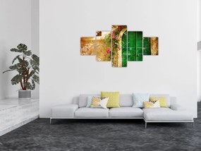 Obraz starych drzwi (125x70 cm)