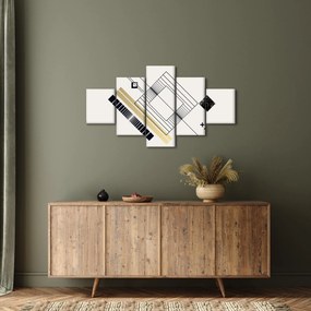 Obraz - Kształty geometryczne N⁰6 (125x70 cm)