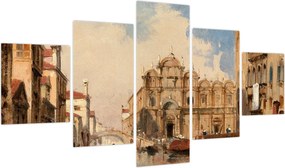 Obraz - Jules-Romain Joyant, The Scuola di San Marco, Venice, reprodukcje (125x70 cm)