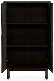 Czarna szafka 80x130x40 cm Solei – MOME