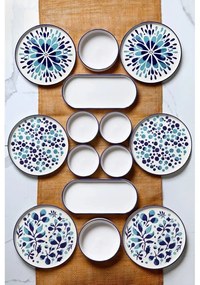 Ceramiczny zestaw talerzy 14 szt. – Hermia