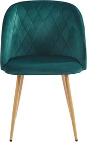 Zestaw 2 Krzese Velt Aksamitne