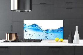 Panel nad blat kuchenny Abstrakcyjna Głębia Błękitu