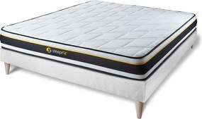 Materac SOFT 140 x 190 cm + zestaw podstawa lózka