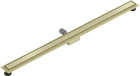 Mexen Flat M13 odpływ liniowy 2w1 160 cm, złoty szczotkowany - 1A10160