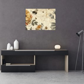Obraz - Bee Meadow (70x50 cm)