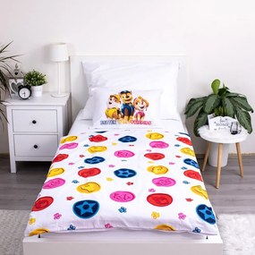 Bawełniana pościel dziecięca do łóżeczka 100x135 cm Paw Patrol – Jerry Fabrics