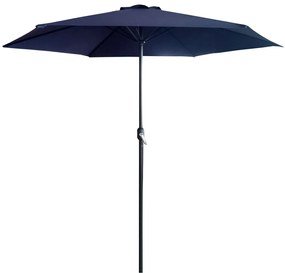 Parasol ogrodowy 3 m granatowy / antracyt  PATIO