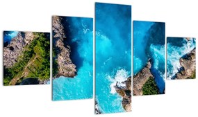 Obraz - Zatoka na Bali (125x70 cm)