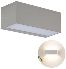 LED zewnętrzna lampa ścienna LED/12W/230V 3000K IP65