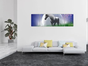 Obraz jednorożca (170x50 cm)