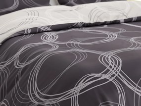 PrzytulneMieszkanie.pl PrzytulneMieszkanie.pl Bawełniana pościel BUBBLES BLEND czarna Rozmiar pościeli: 70 x 90 cm | 140 x 200 cm