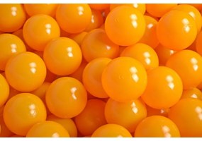 Plastikowe piłeczki do suchego basenu 7cm, 50 szt, musztardowe - meowbaby®