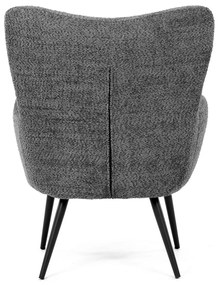 Fotel na uszach GREY2, szary