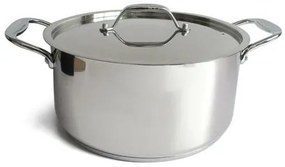 Kitchisimo Garnek ze stali nierdzewnej z pokrywką Chef, 5 l, 24 cm