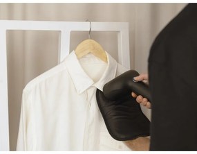 Czarna parownica do ubrań Cirrus X – Steamery