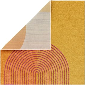 Żółty/pomarańczowy dywan 120x170 cm Muse Orange Retro – Asiatic Carpets