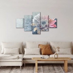 Obraz - Zimowy kwiat (125x70 cm)