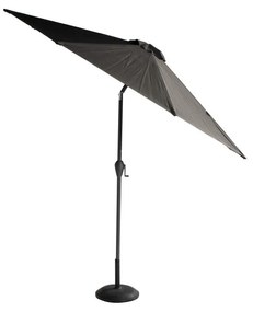 Ciemnoszary parasol ogrodowy ø 270 cm Sunline – Hartman