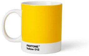 Żółty ceramiczny kubek 375 ml Yellow 012 – Pantone