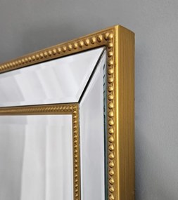 Lustro w lustrzanej ramie, kolor złoty 84x144cm
