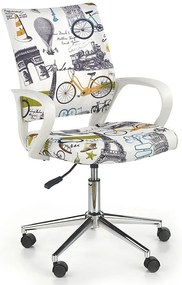 Fotel obrotowy do biurka dla dzieci A0-D36