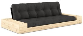 Ciemnoszara rozkładana sofa 244 cm Base – Karup Design