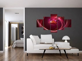 Obraz - jasne linie (125x70 cm)