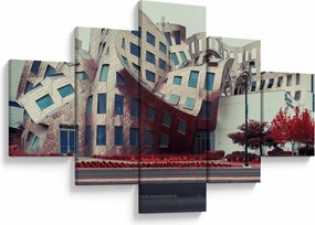 Obraz - budynek architektoniczny (125x70 cm)