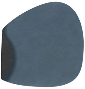 Mata stołowa ze skóry ekologicznej 37x44 cm Curve L Double Nupo – LIND DNA