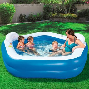Basen rodzinny nadmuchiwany Fun Pool 213 x 206 x 69 cm BESTWAY
