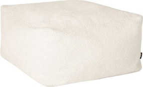 Beżowy puf z materiału bouclé Keno – noo.ma