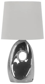 Lampa stołowa z tekstylnym kloszem (wysokość 43 cm) Hierro – Candellux Lighting