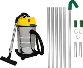 Odkurzacze do rynien i odkurzacze na mokro i sucho o pojemności 30 l