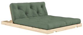 Zielona rozkładana sofa 145 cm Flip – Karup Design