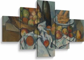 Obraz - Paul Cezanne, The Basket of Apples, reprodukcje (125x70 cm)