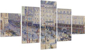 Obraz - Camille Pissarro, The Place du Havre, reprodukcje (125x70 cm)
