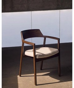 Brązowe krzesło Alocs – Kave Home